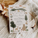 Search for woodland baby shower invitations Gender neutral