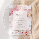 Search for cherry blossom baby shower invitations Minimalist