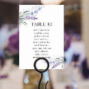 Search for lavender table cards Elegant