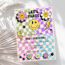 Search for preppy birthday invitations Retro