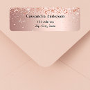 Search for quinceanera return address labels Bridal shower