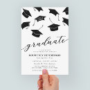 Search for modern invitations black and white
