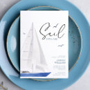 Search for sailboat birthday invitations Coastal