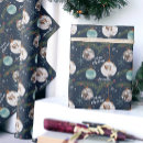 Search for floral wrapping paper Navy blue
