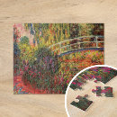 Search for claude monet water lilies puzzles Floral