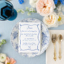 Search for ribbon wedding menus Whimsical