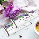 Search for purple wedding favors Hershey bars