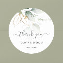Search for gold wedding stickers Greenery