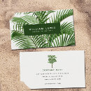 Search for palm tree business cards Summer