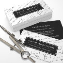 Search for math teacher business cards School
