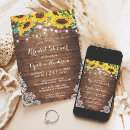 Search for sunflower bridal shower invitations Eucalyptus