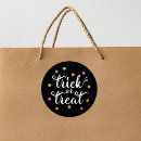 Search for trick or treat stickers Purple