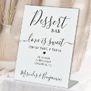 Search for dessert bar signs Reception