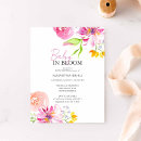 Search for printable baby shower invitations Watercolor