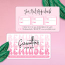 Search for spa appointment cards Cosmetologist