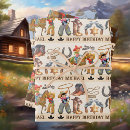 Search for cowboy wrapping paper Horse