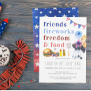 Search for freedom invitations Watercolor