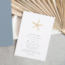 Search for starfish wedding invitations Nautical