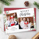Search for watercolour christmas cards Brush script