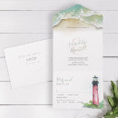 Search for lighthouse wedding invitations Beach