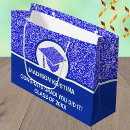 Search for navy blue gift bags High school