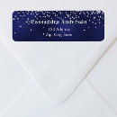 Search for navy blue labels Silver