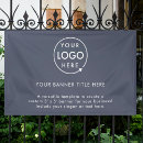 Search for logo business banners Navy blue