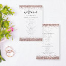 Search for white and gold wedding programs Elegant