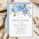 Search for elegant bridal shower invitations Dusty blue