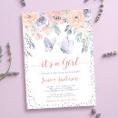 Search for purple butterfly invitations Girl