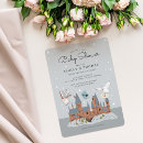 Search for harry potter baby invitations Hogwarts castle baby