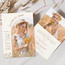 Search for wildflower graduation invitations Minimalist graduation party
