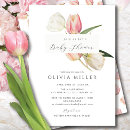 Search for tulip baby shower invitations Watercolor