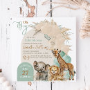 Search for boho baby boy shower invitations Safari
