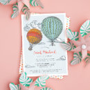 Search for up baby shower invitations Up and away