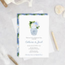 Search for blue ginger jar invitations Classic