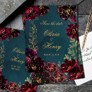 Search for jewel tone save the dates Elegant