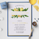 Search for gold foil bridal shower invitations Modern