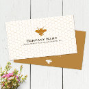 Search for beekeeper business cards Honeycomb