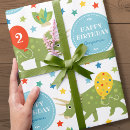 Search for dinosaur wrapping paper Happy birthday