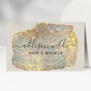 Search for elegant makeup artist business cards holographic