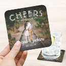 Search for favors wedding coasters Cheers to love