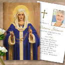 Search for rosary prayer cards Funeral
