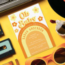 Search for groovy baby shower invitations Arch