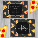 Search for pizza business cards Foodie