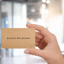 Search for kraft business cards Consultant