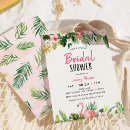 Search for flamingo bridal shower invitations Luau