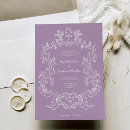 Search for royal purple wedding invitations Lavender