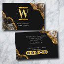 Search for gemstones business cards Amethyst