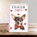 Search for chihuahua valentines day cards Puppy